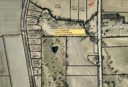 aerial map lots for sale