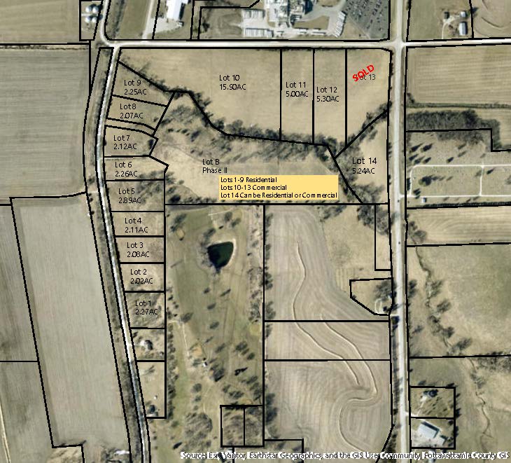 aerial map lots for sale