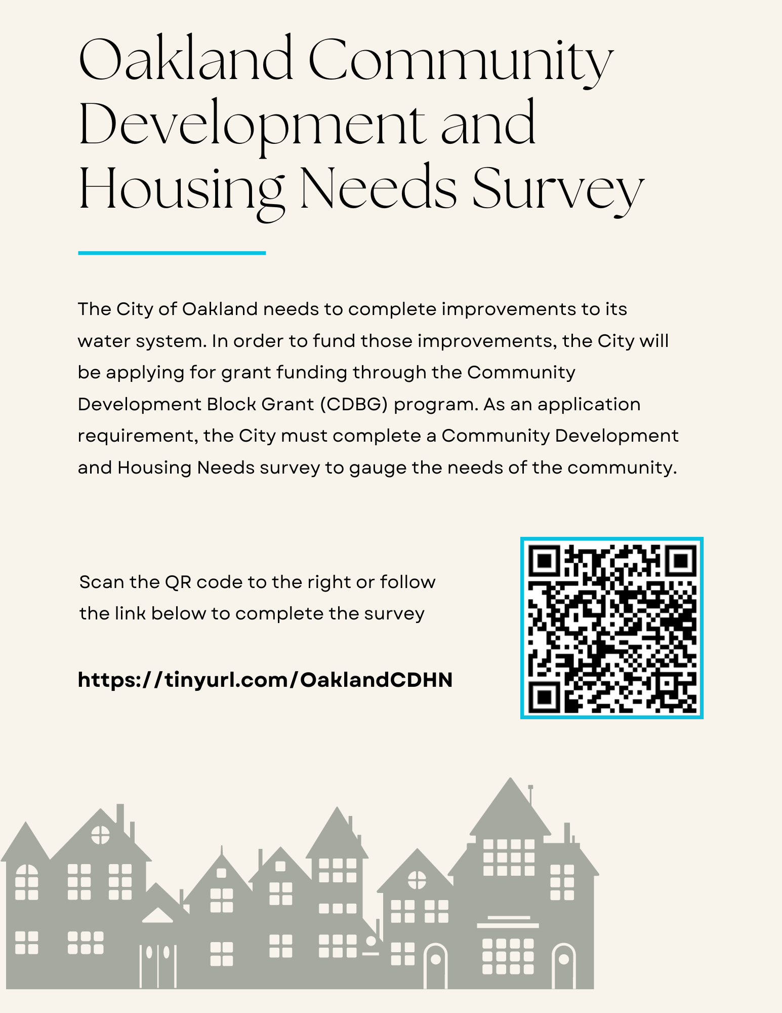 housing qr code survey link