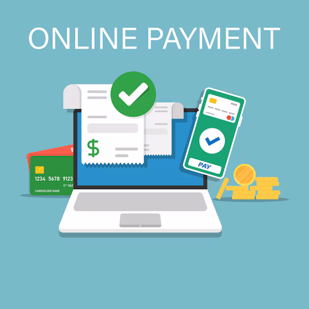 online payment credit card computer